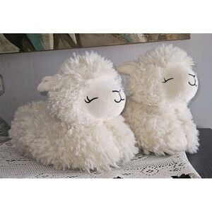 Moon Cake Womens Faux Fur Memory Foam Slippers Size M (7/8) Alpaca Boho So Soft